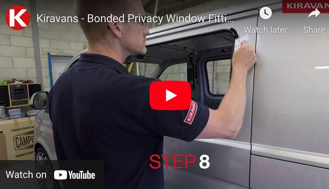 Bonded Privacy Window Fitting - Time Lapse