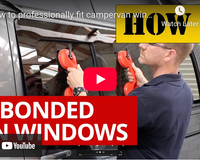▶️ How to Professionally fit Van Windows to a VW Transporter T5/T6