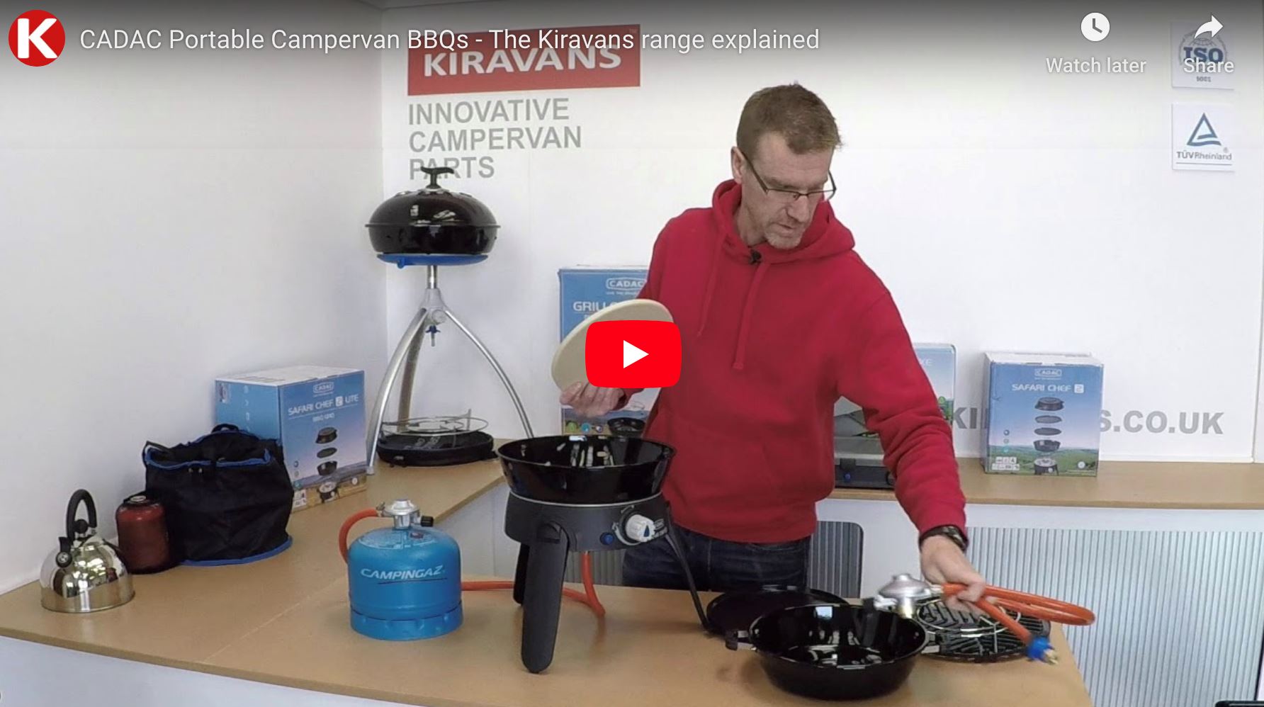 Video: What is the best portable BBQ for camping?! Here's our top 4 portable campervan barbecues...