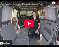 ▶️ How to Professionally Carpet Line a VW T5/T6 Campervan