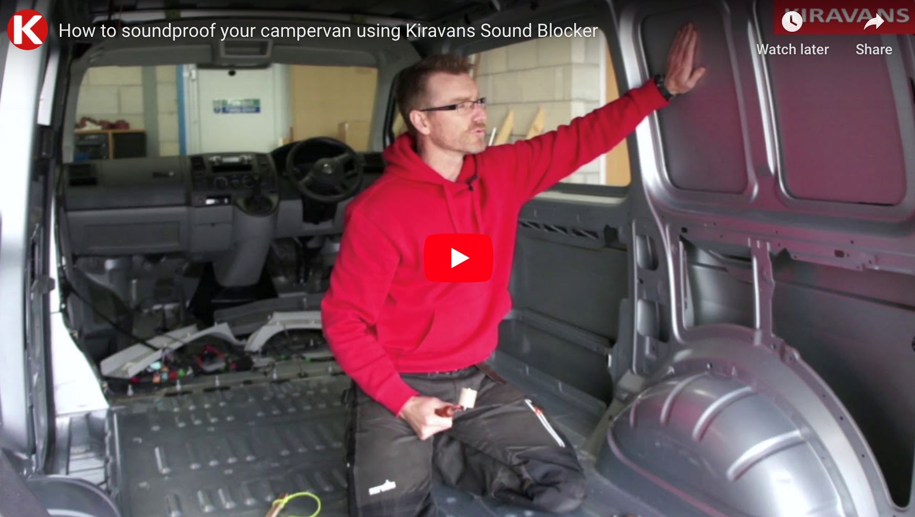 Video: How to soundproof your campervan conversion using Kiravans Sound Blocker