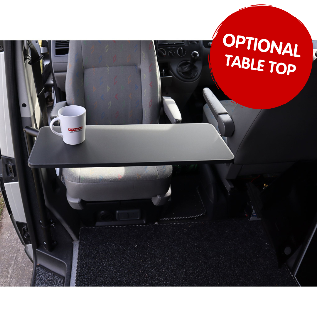 Kiravans Pro 360 Campervan Table Leg - Black Edition