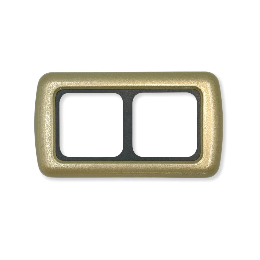 CBE Inner + Outer Frame in Champagne (1, 2, or 3 Gang) CBE 2-Gang 