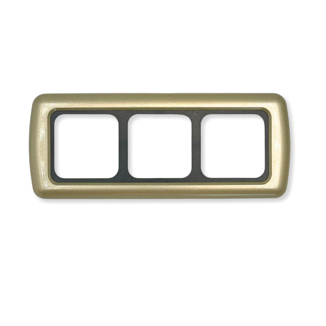 CBE Inner + Outer Frame in Champagne (1, 2, or 3 Gang) CBE 3-Gang 