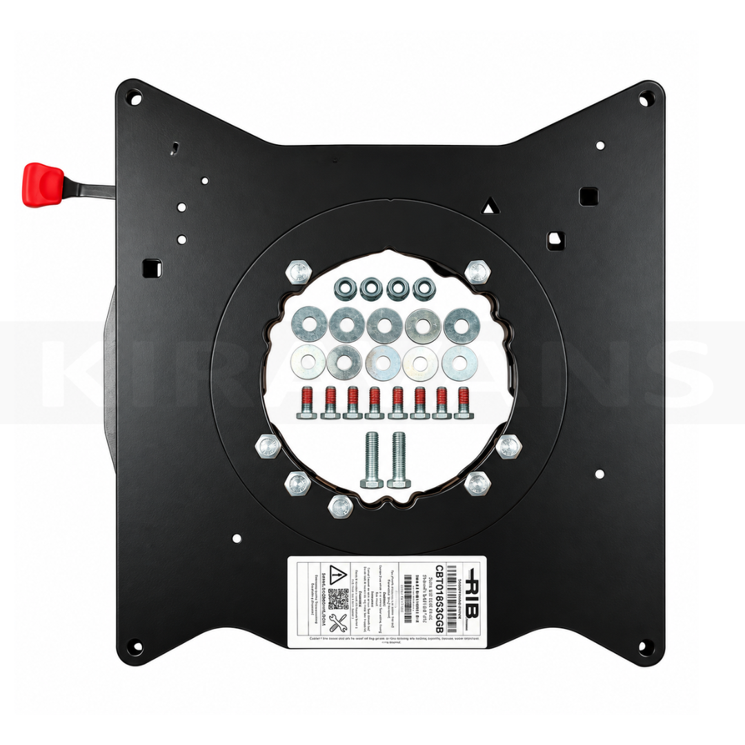Renault Master 3rd Gen X62 (2010-2024) RIB V3 Single Seat Swivel - DRIVER