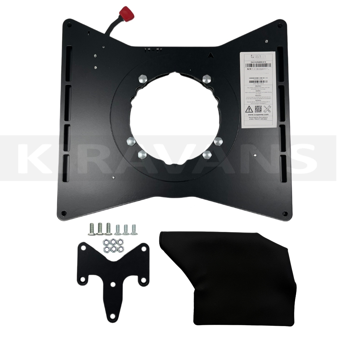 Ford Transit Custom 1st Gen V362 (2013-2023) RIB V3 Single Seat Swivel - DRIVER (Includes RIB Handbrake Kit + Cover)