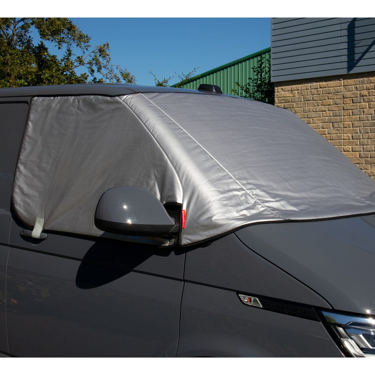 KIRAVANS External Thermal Cab Window Silver Screen - VW T5, T6, T6.1 Designed by Kiravans 