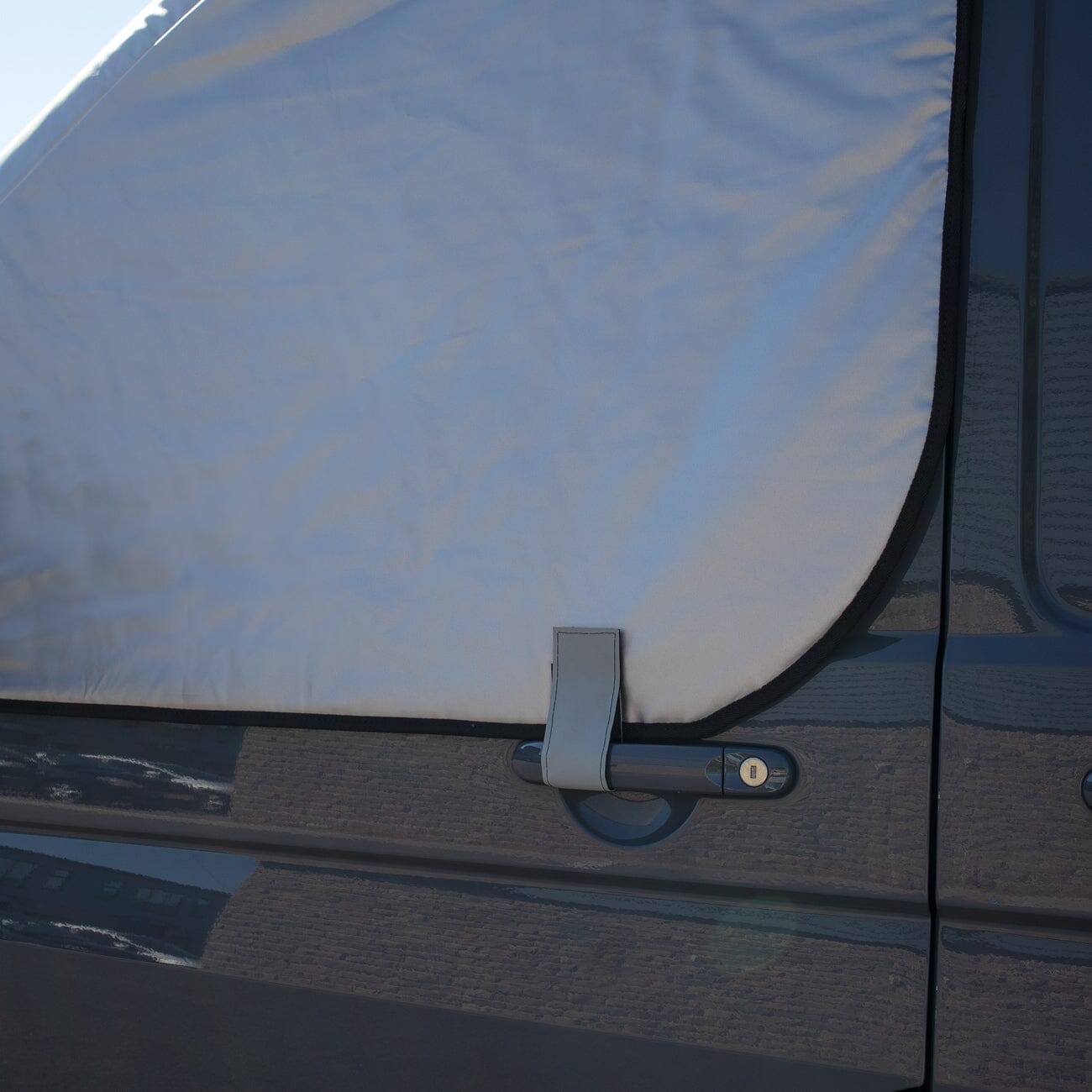 KIRAVANS External Thermal Cab Window Silver Screen - Ford Transit Custom Designed by Kiravans 