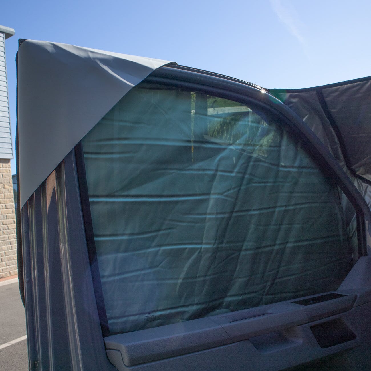 KIRAVANS External Thermal Cab Window Silver Screen - VW T5, T6, T6.1 Designed by Kiravans 