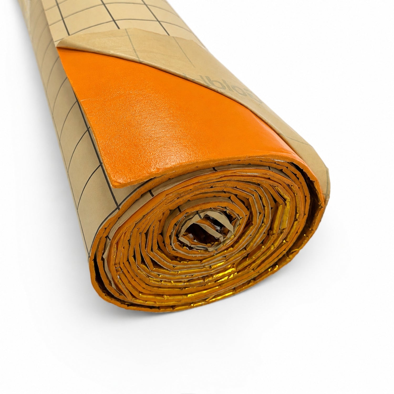 Premium Gold Underfloor 4mm Self Adhesive Insulation - 6m Length x 1m wide