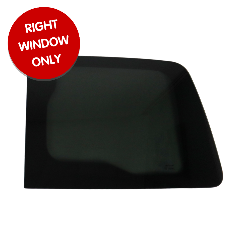 Barn Door Windows + Fitting Kit for Vauxhall Vivaro (2019+) and Citroën Dispatch, Peugeot Expert 3rd Gen K0, Toyota Proace K0 Vans (from 2016-present)