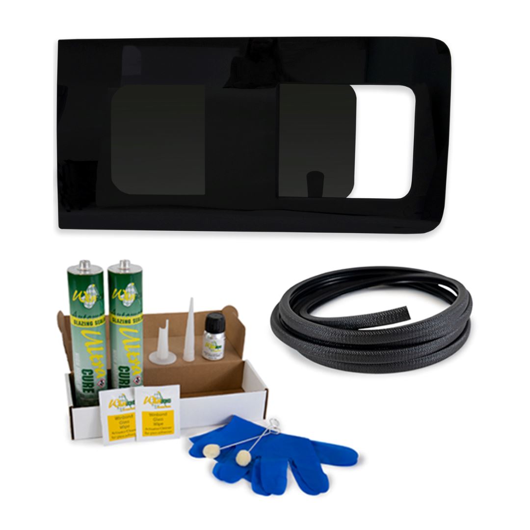 Window Sitting Kit Right Opening Window + Fitting Kit for Vivaro 2019+ & Dispatch/Jumpy/E