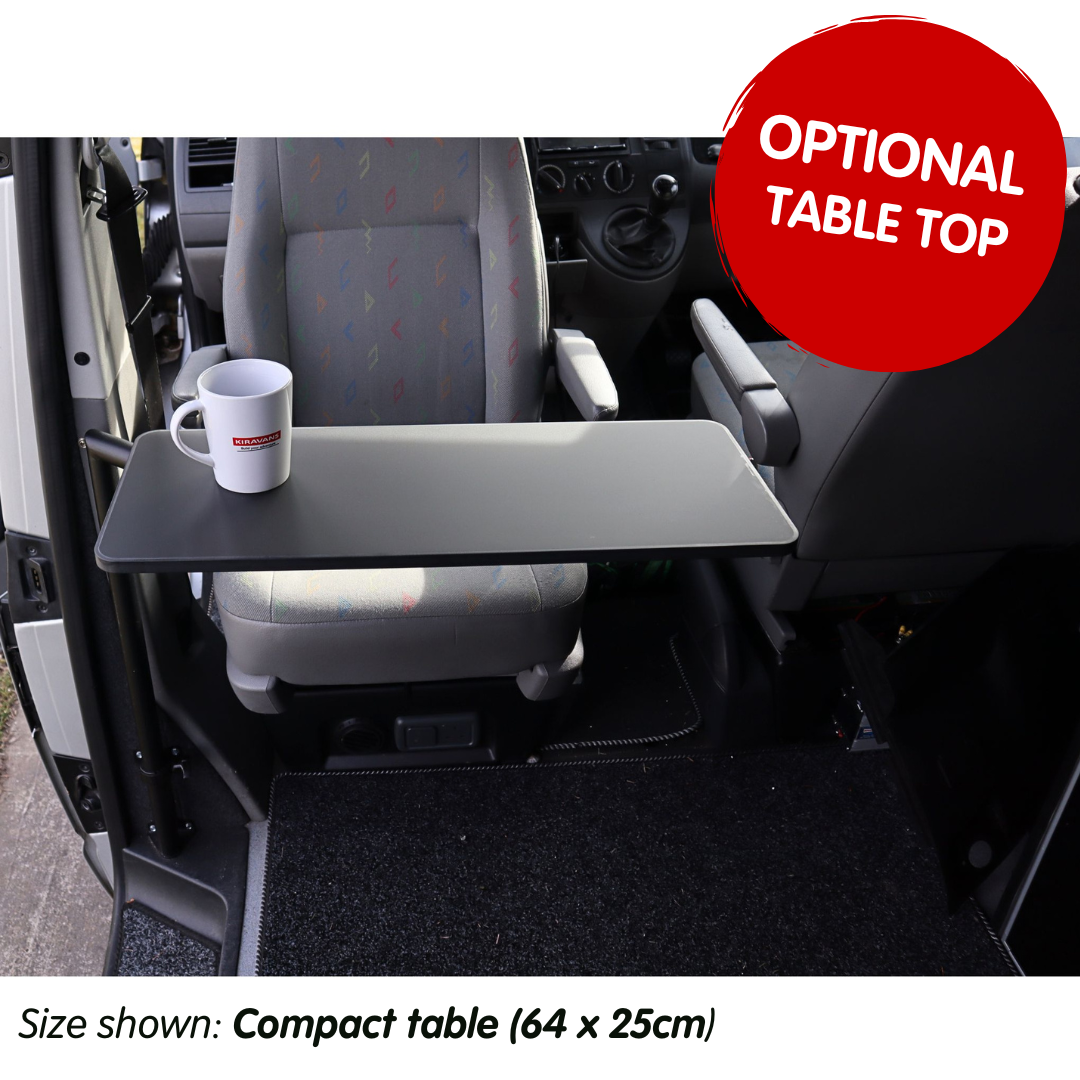 Kiravans Pro 360 Campervan Table Leg - Black Edition