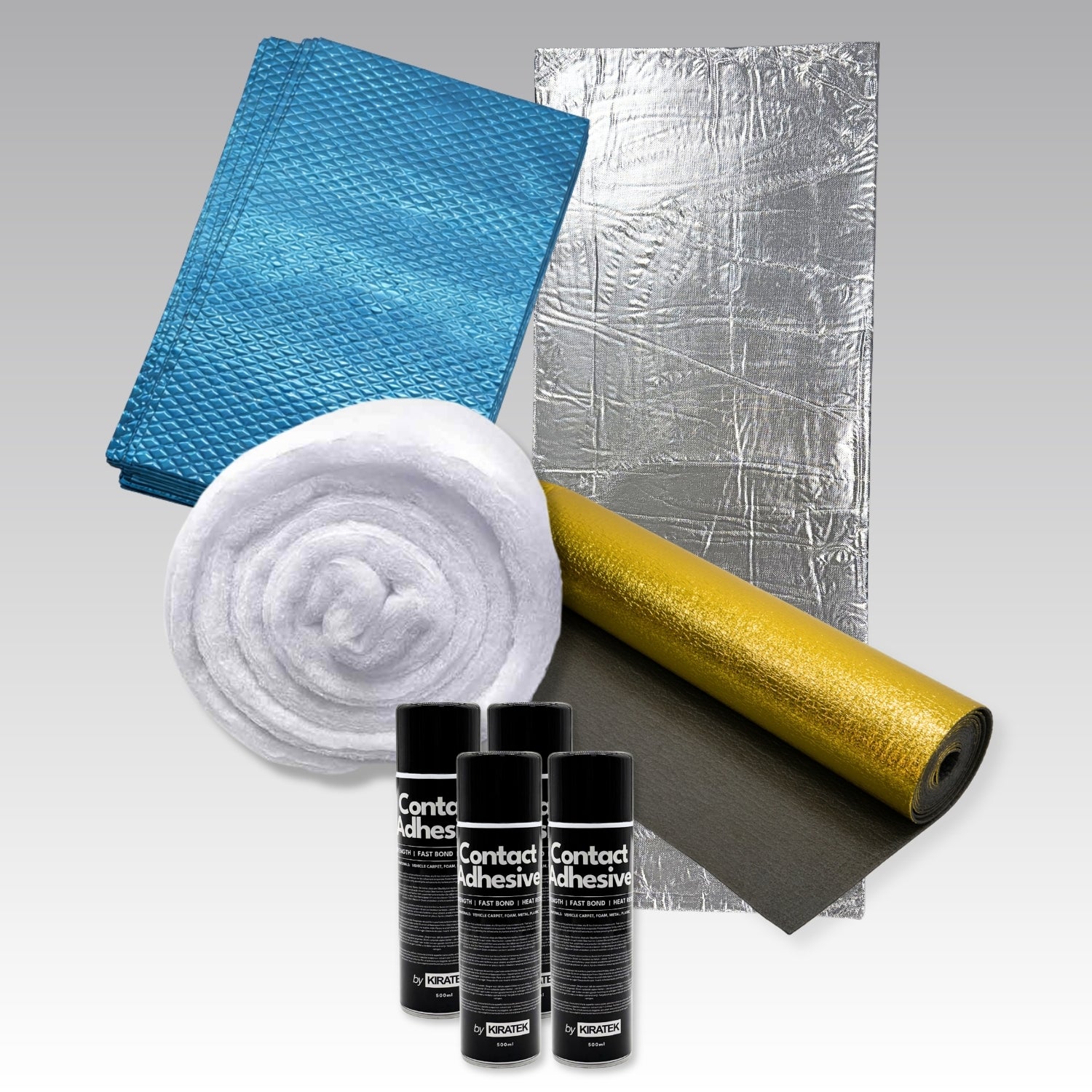 Van Insulation Kit – Sound Deadening, Thermal Foam, Thermal Fill & Underfloor for Ultimate Warmth