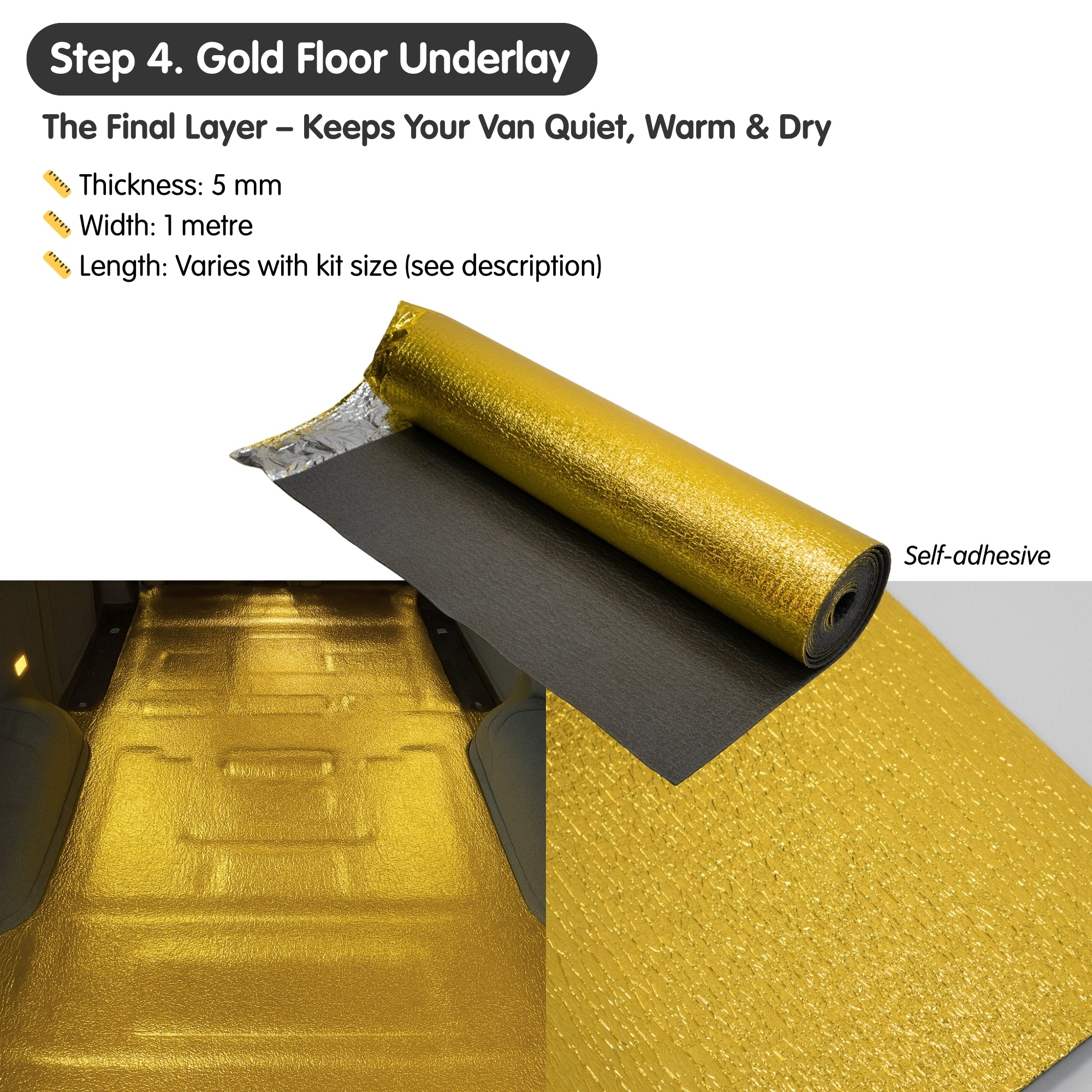 Campervan Insulation Bundle Kit