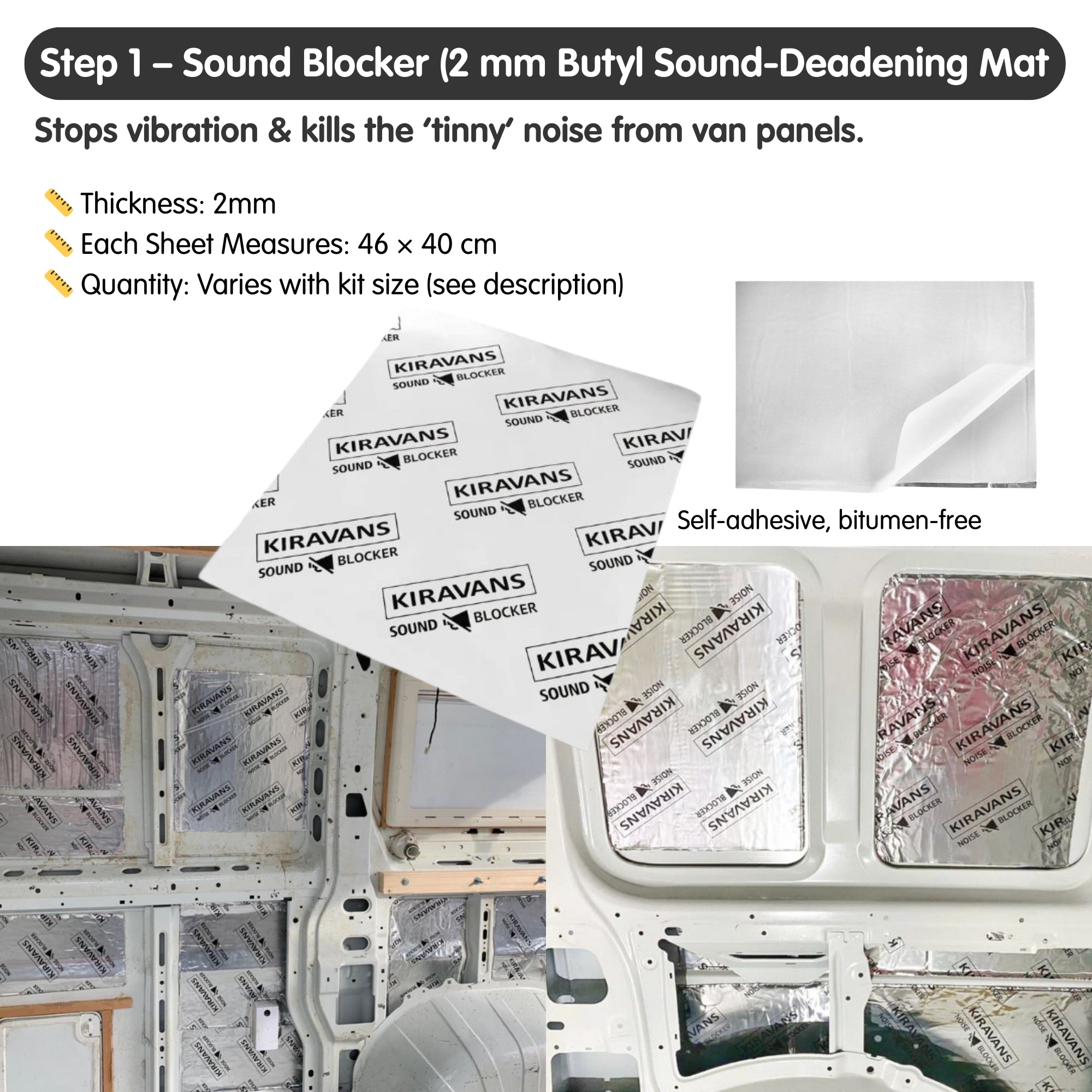 Campervan Insulation Bundle Kit