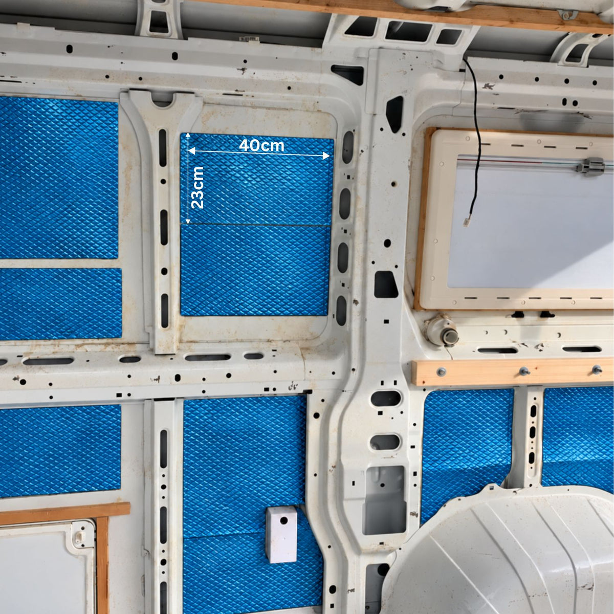 Sound Deadening Mat 2mm to Reduce Noise & Vibrations For Vans - SoundBlocker by KIRATEK