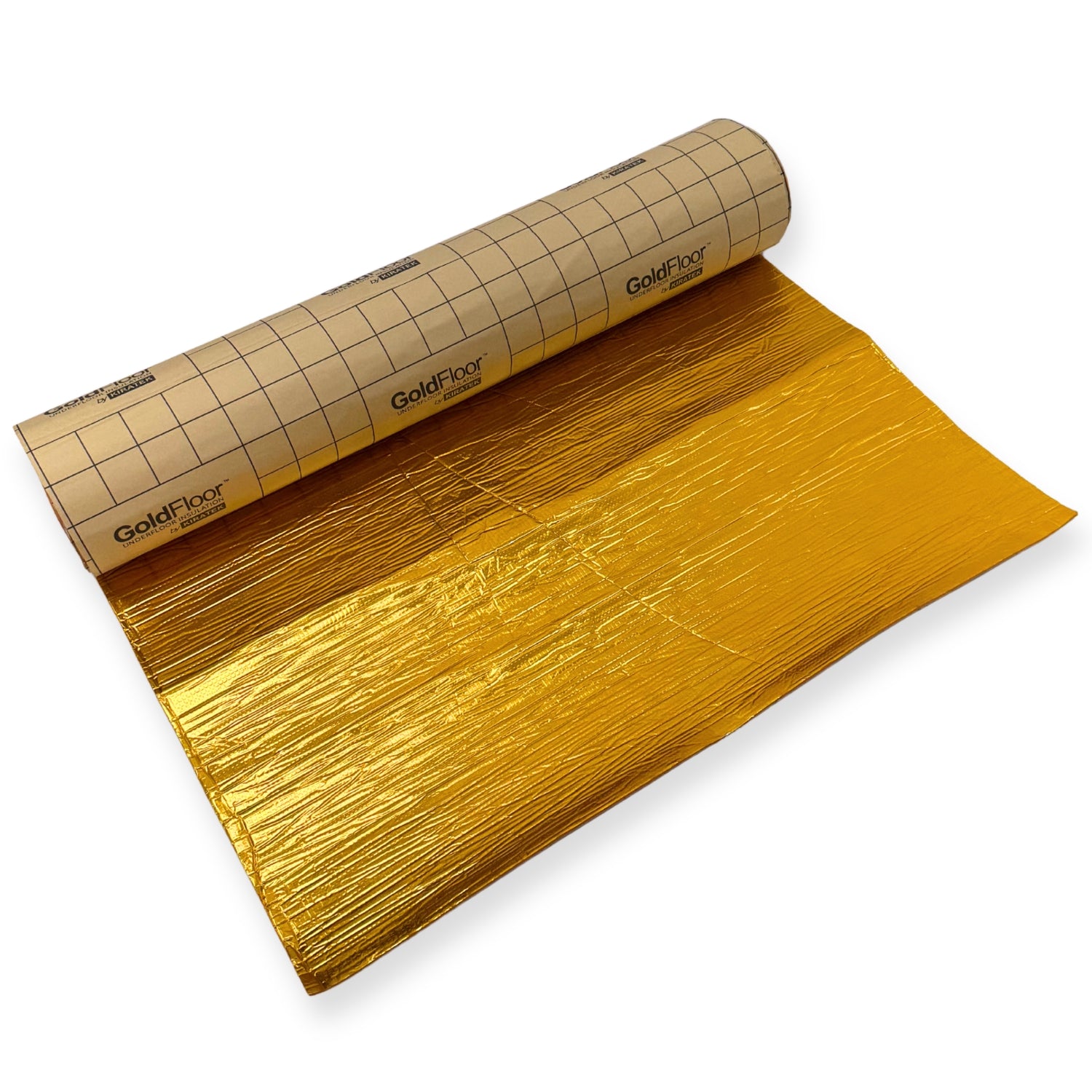 Premium Gold Underfloor 4mm Self Adhesive Insulation - 6m Length x 1m wide