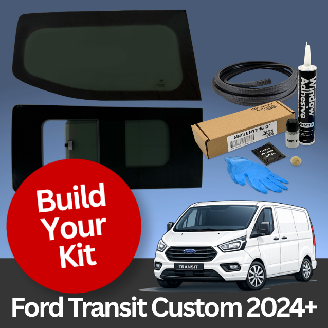 Ford Transit Custom 2nd Gen V710 (2024 - present) Windows + Fitting Kits: Build Your Window Set