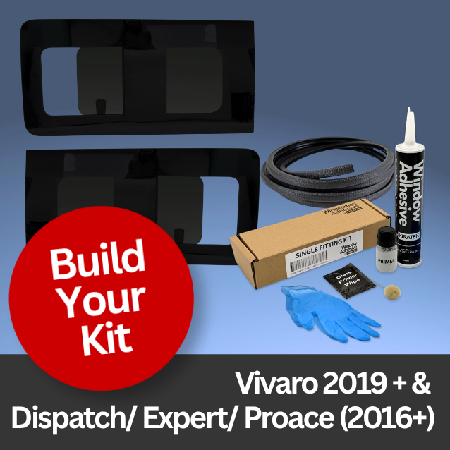 Vauxhall Vivaro 2019+ (& other PSA vans) Windows + Fitting Kits: Build Your Window Set