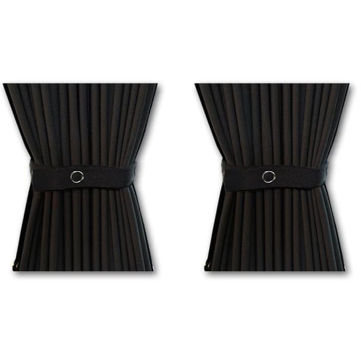 PSA Van Curtain Kit - Right Centre Door (Premium Blackout + Black Rails) Kiravans 