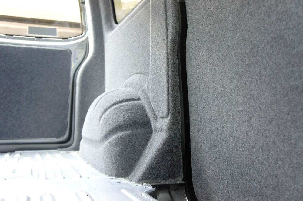 Carpet, Adhesive and Trim Tools for Campervan Lining