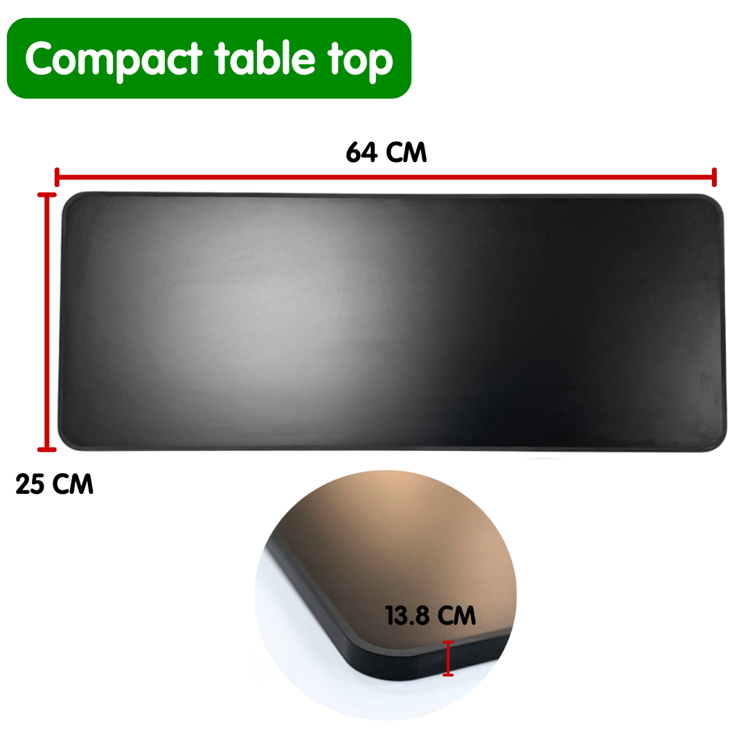 Kiravans Pro 360 Campervan Table Leg - Black Edition