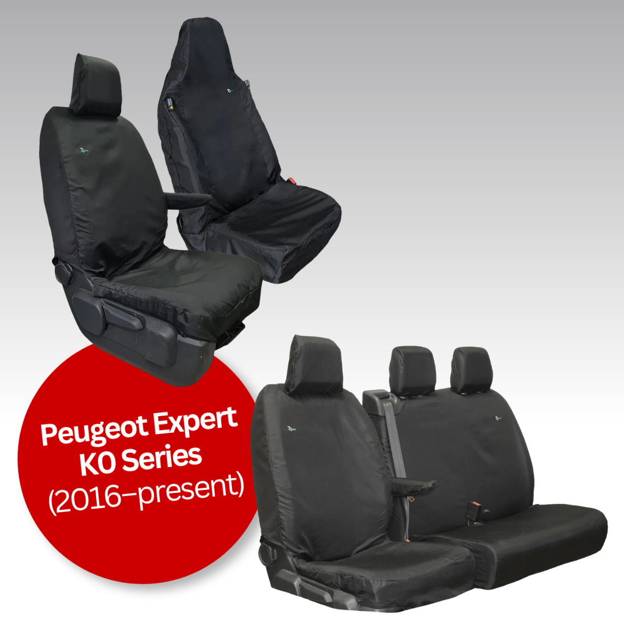 Waterproof Van Seat Covers – Peugeot Expert 3rd Gen K0 Series (2016 - present)