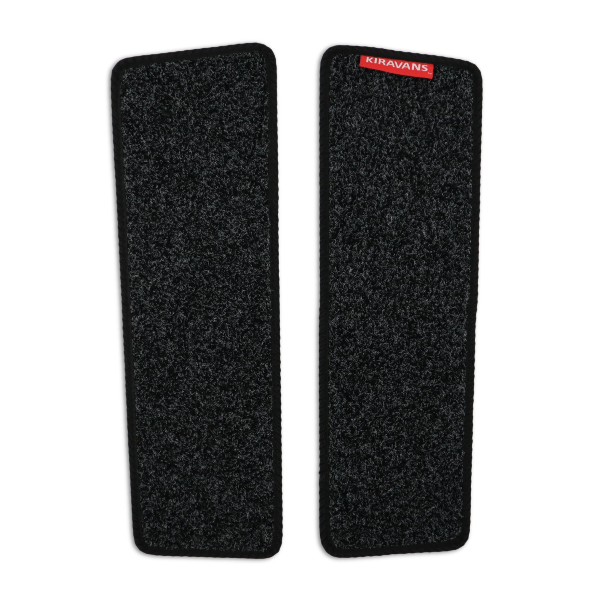 Pair of Side Step Mats for Driver & Passenger Doors - Ford Transit Custom