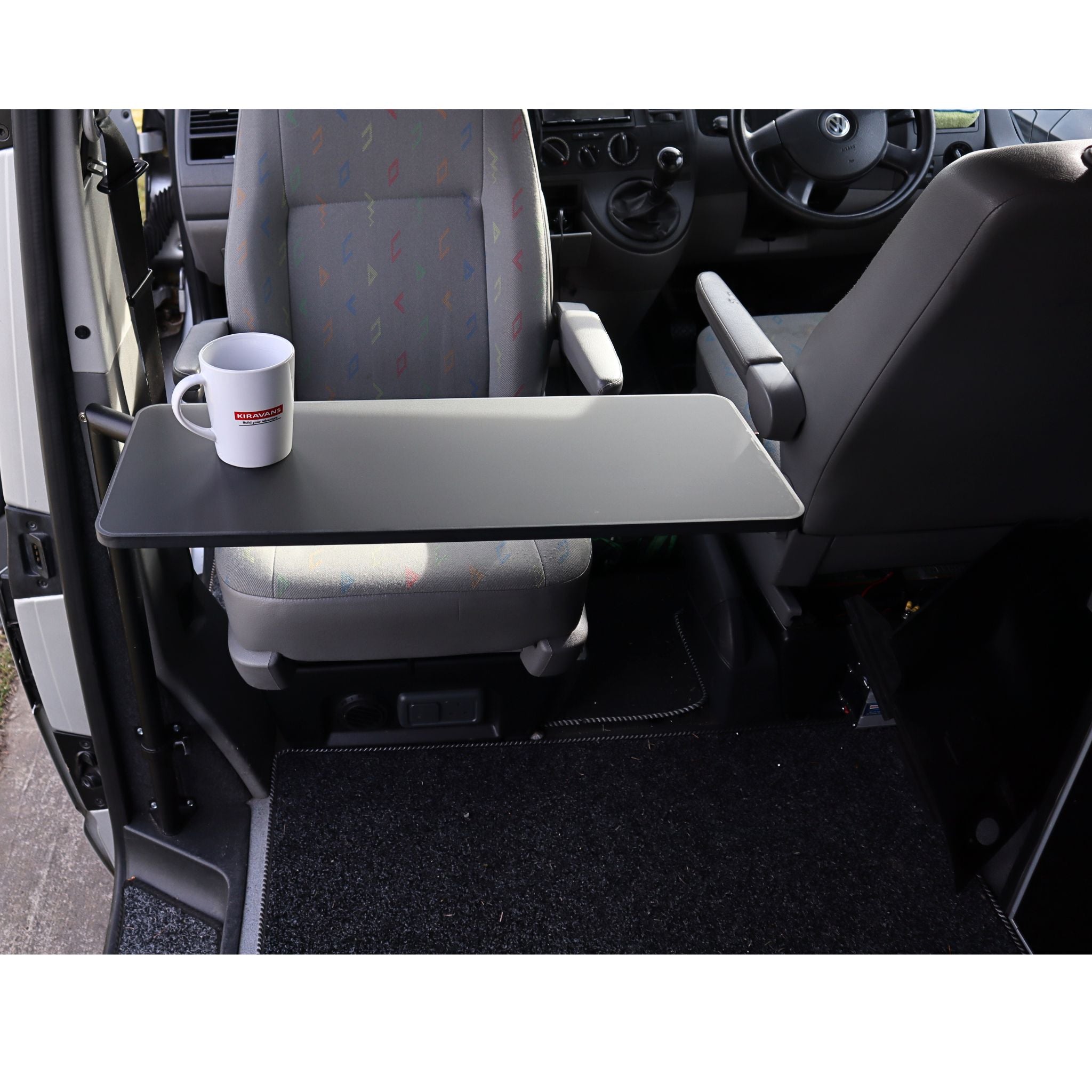 Kiravans Campervan Table Top Black 64cm x 25cm