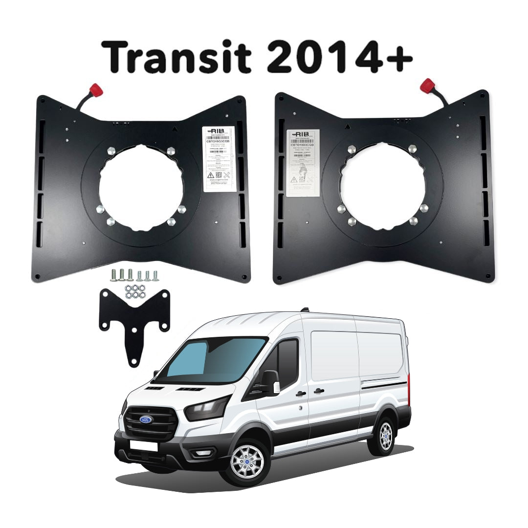 Ford Transit Mk 8 V363 (2014 - present) RIB V3 Single Seat Swivel - DRIVER (Includes RIB Handbrake Kit) + PASSENGER