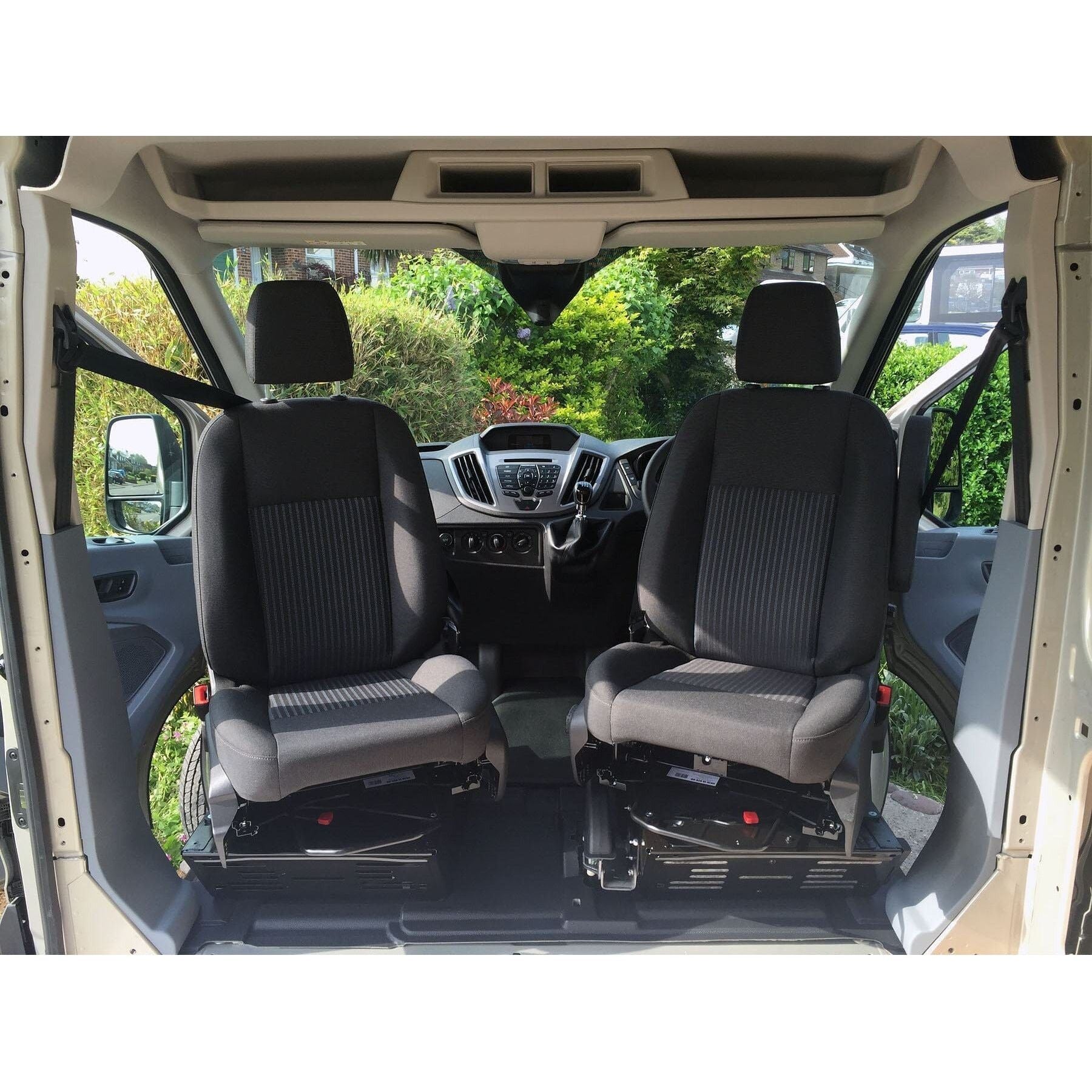 RIB Ford Transit Custom 2013+ / Transit 2014+ Single Seat Swivel Bundle - Driver + Passenger (Right Hand Drive) RIB 
