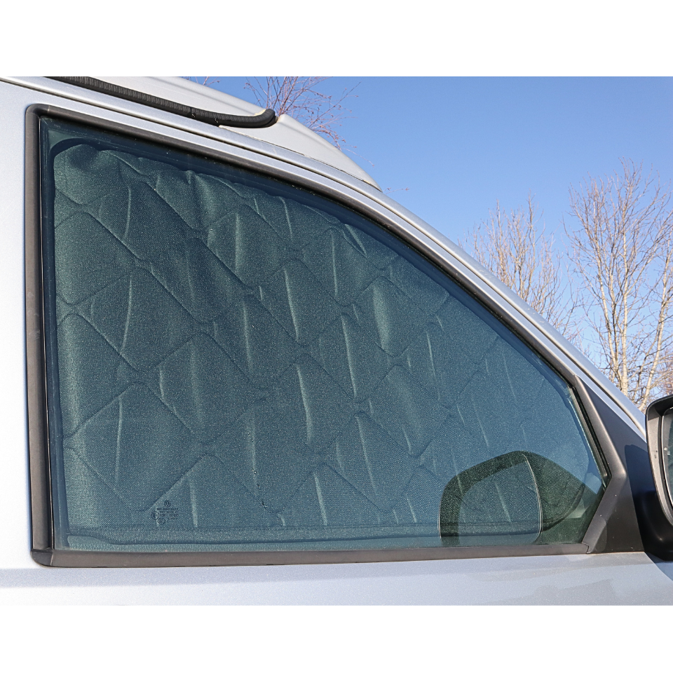 Internal Cab Silver Screens with Magnets for VW Transporter T5 to T6.1, Trafic, Transit Custom & PSA Vans — OCEAN WAVE