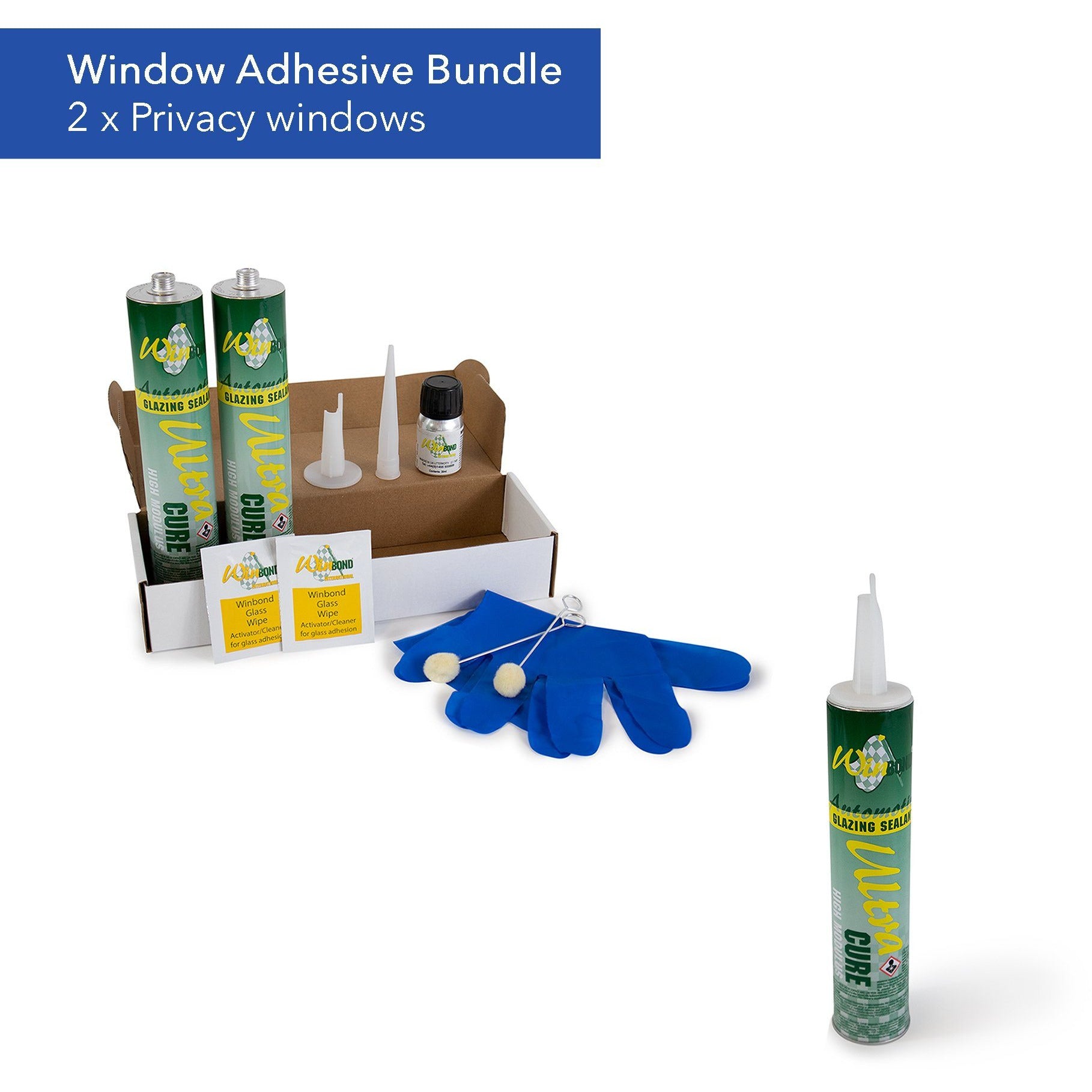 Ultra Cure Campervan Window Adhesive Bundle Kiravans 