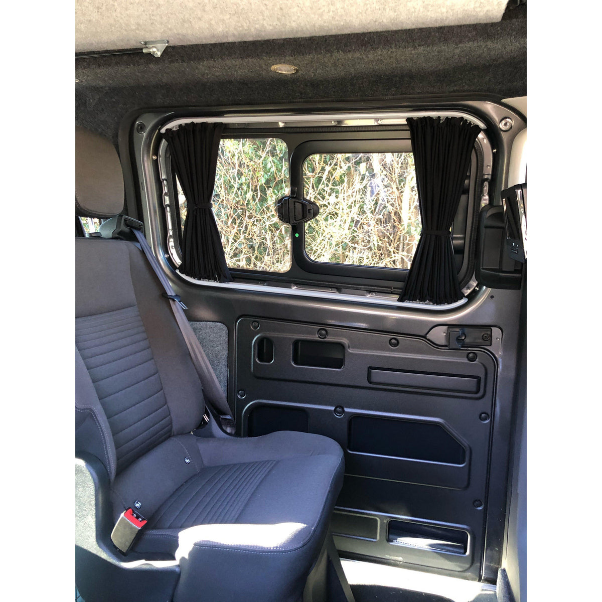 Ford Transit Custom Sliding Door Storage Pocket - Unlock Hidden Space ...
