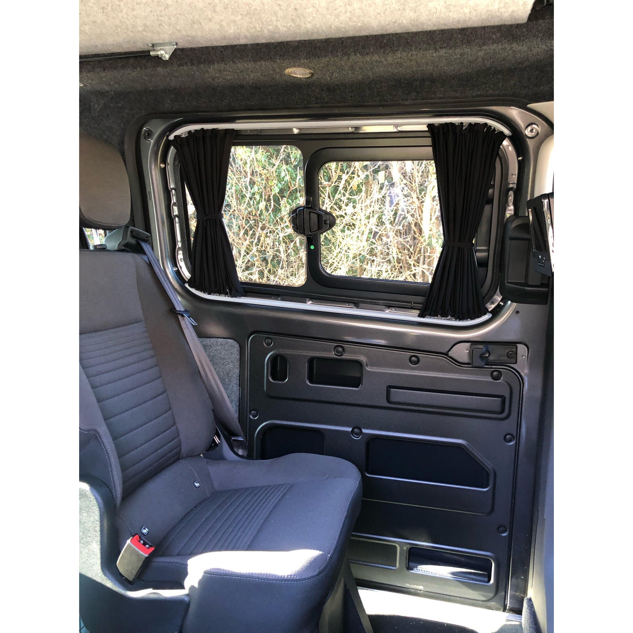 Kiravans Ford Transit Custom DoorStore (Left Sliding Door) + PanelStore (Right Fixed Panel) Bundle Designed by Kiravans 
