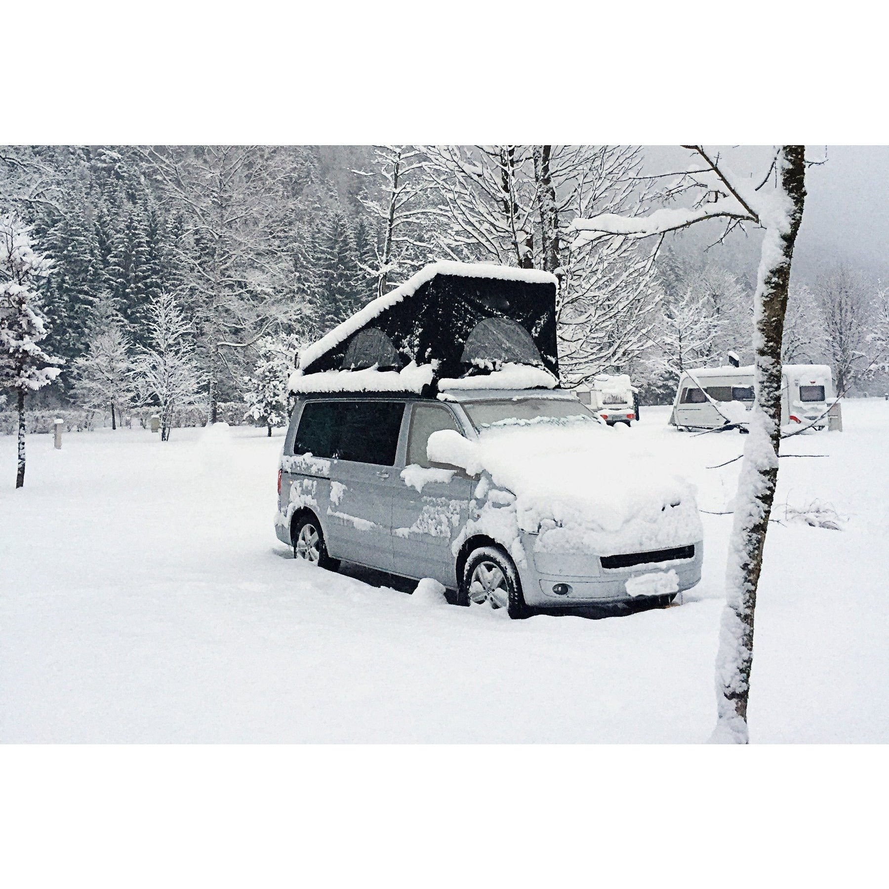 VW T5 Cab Internal Silver Screens - Climat NT Brunner