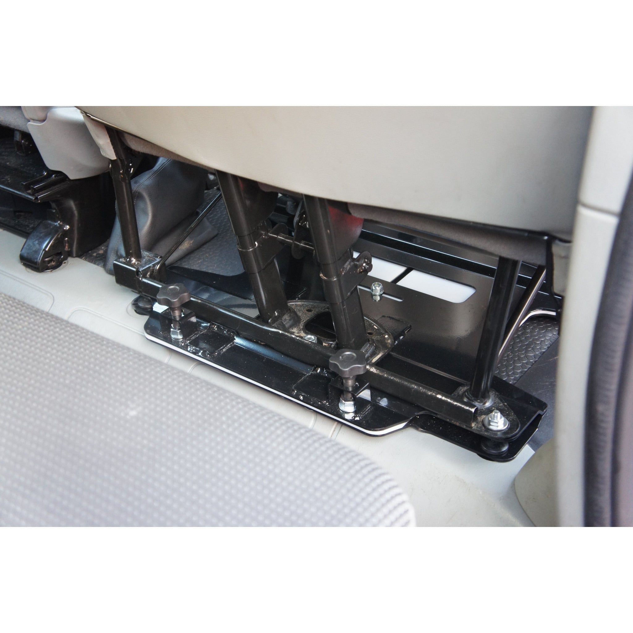 Kiravans X83 Vivaro / Trafic / Primastar 2001-2014 2nd Gen Double Passenger Seat Swivel (Left Hand Drive) Designed by Kiravans 