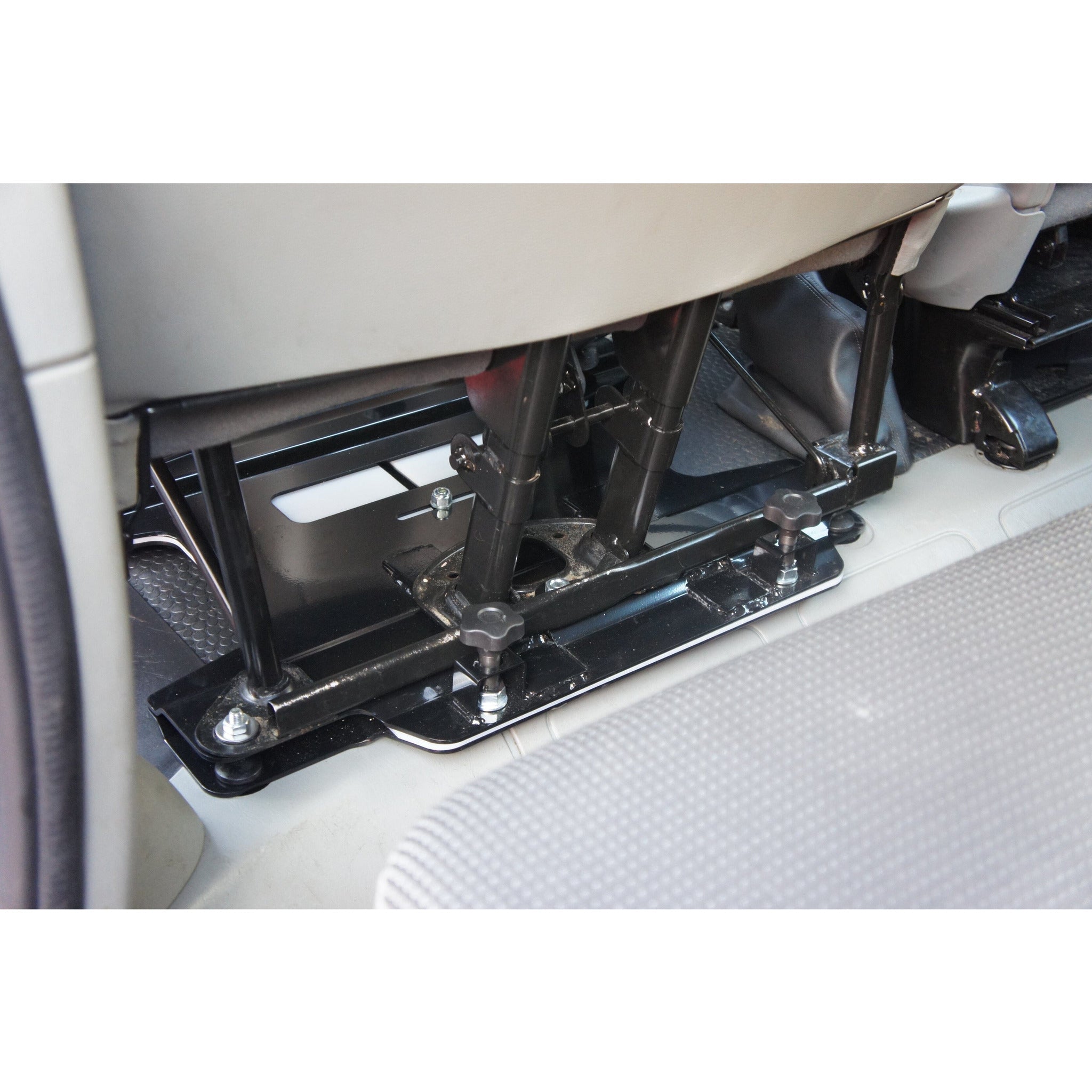 Kiravans X82 Vauxhall Vivaro 2014-2018 (Mk2) Double Passenger Seat Swivel (Right Hand Drive) Designed by Kiravans 