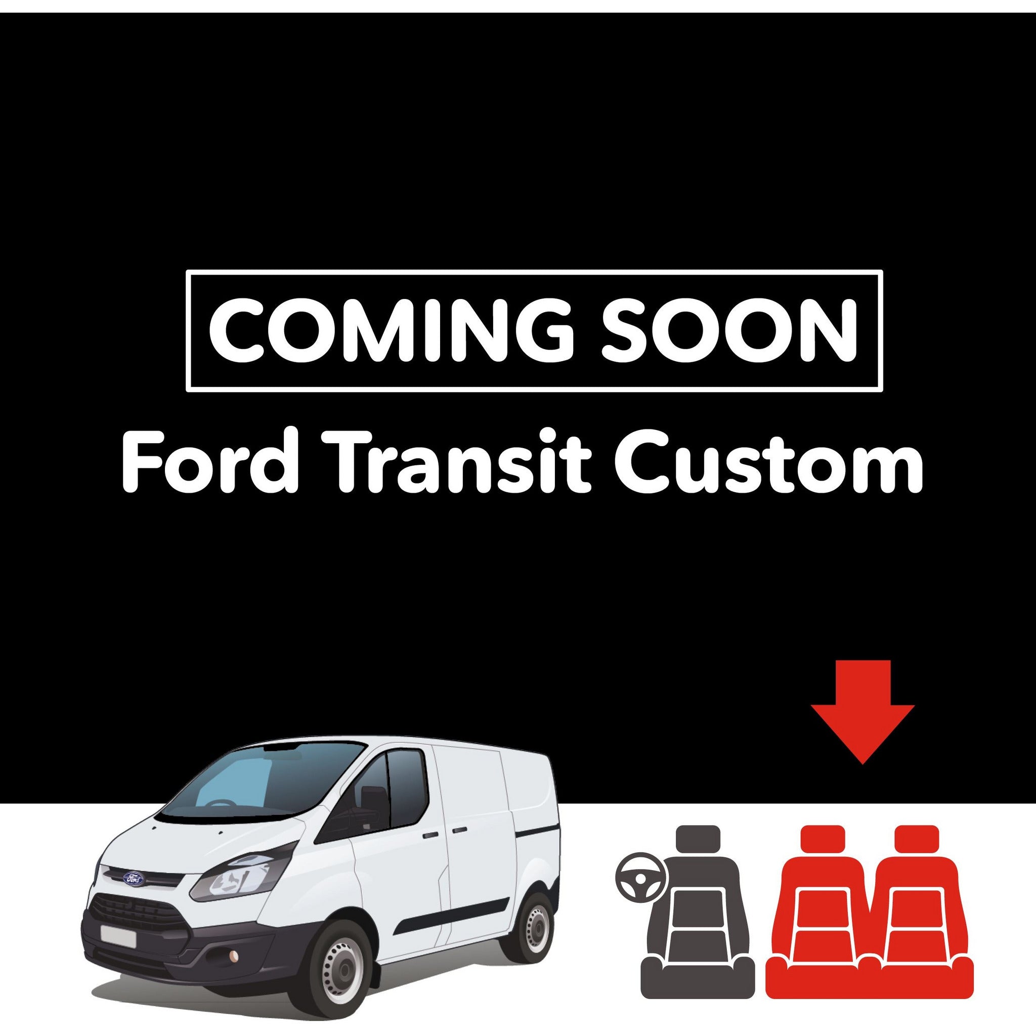 Kiravans Transit Custom Double Passenger Seat Swivel: Coming Soon! Designed by Kiravans 