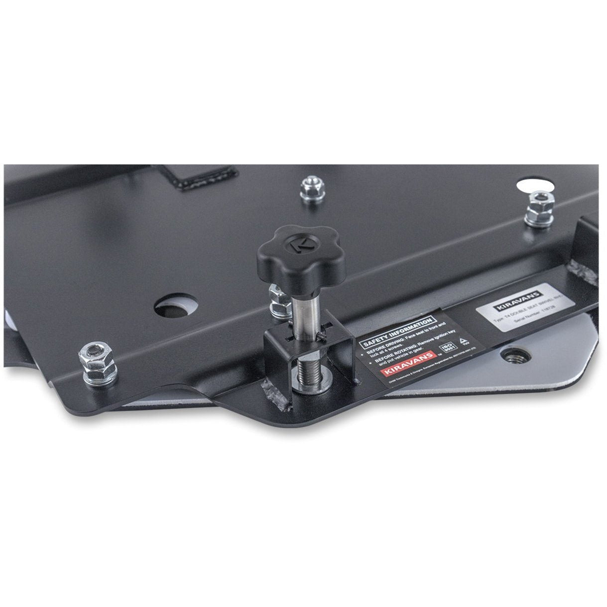 Kiravans VW T4 Double Passenger Seat Swivel (Right Hand Drive) Designed by Kiravans 