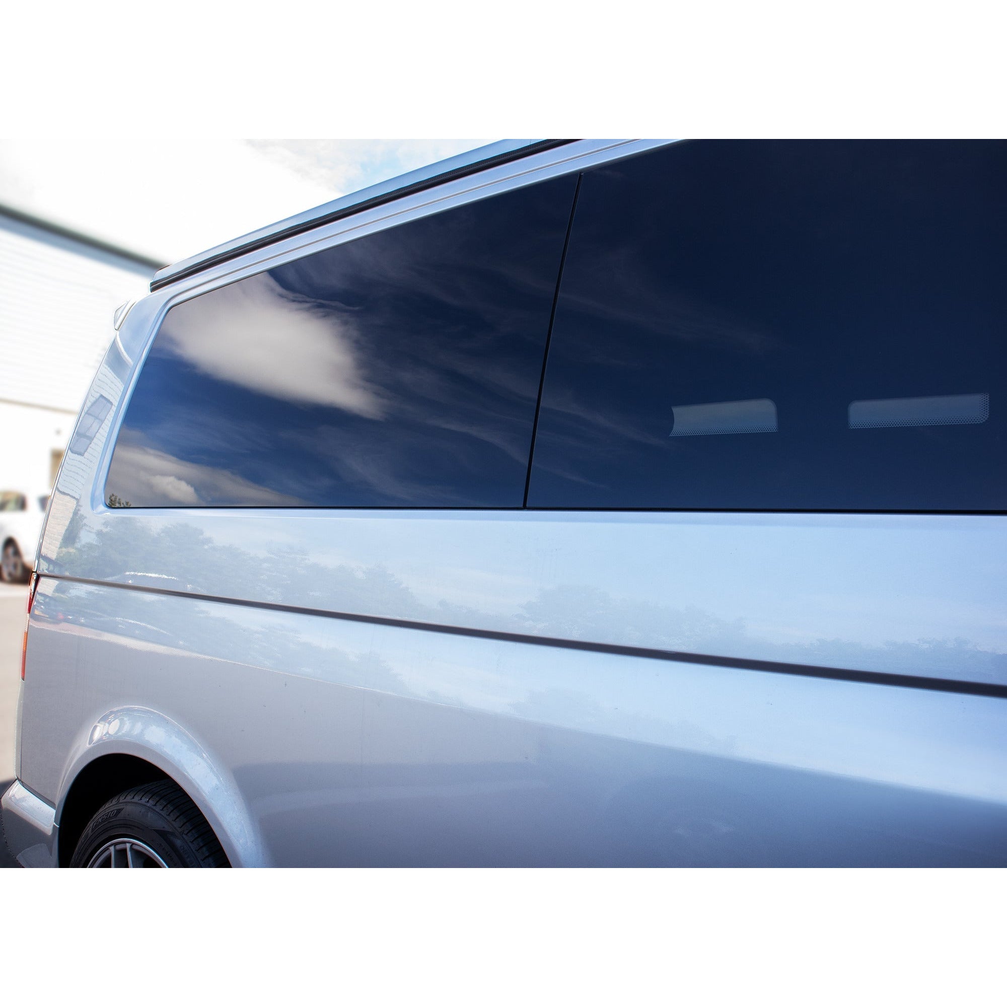 Left + Right Rear Quarter FAKE Window Bundle VW T5 / T6 Camper Glass by Kiravans 