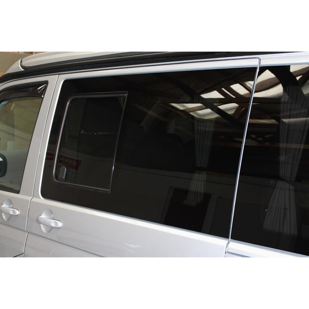 Left Opening Window VW T5 / T6 - Sliding door P2S Camper Glass by Kiravans 