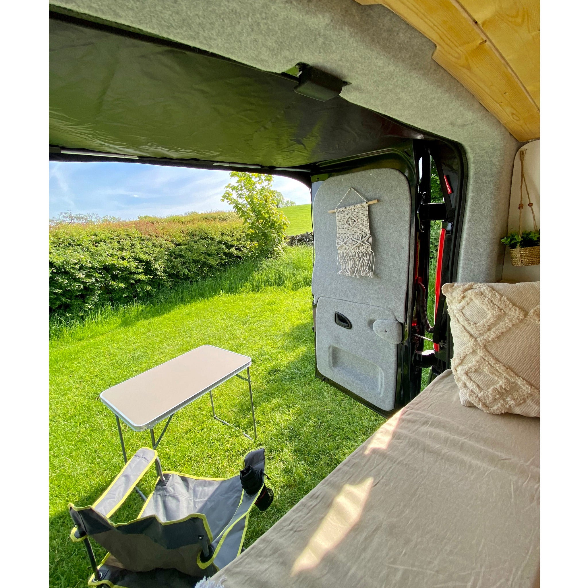 Kiravans Barn Door Campervan Awning for Trafic/Vivaro (Up to 2013) Designed by Kiravans 