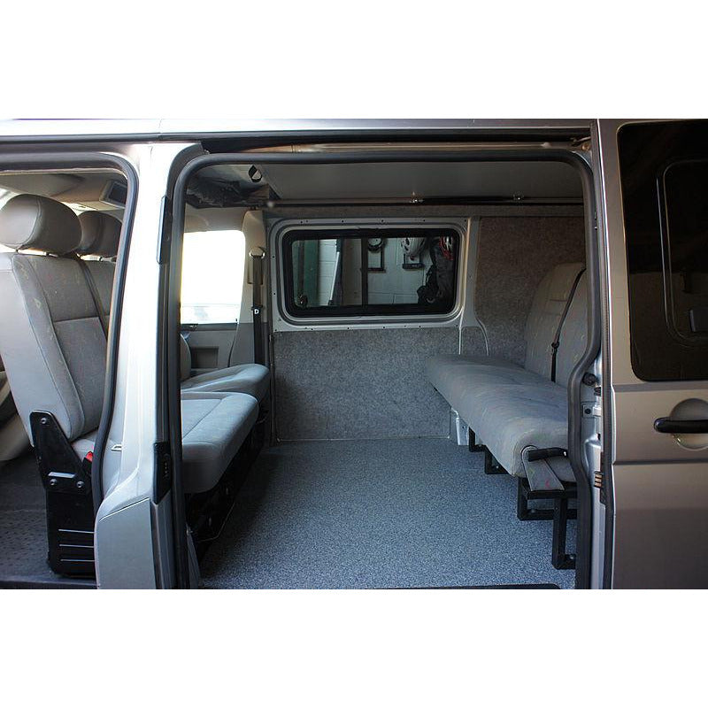 VW T5/T6 RIB Single Driver + Kiravans Double Passenger Seat Swivel Bundle Designed by Kiravans 