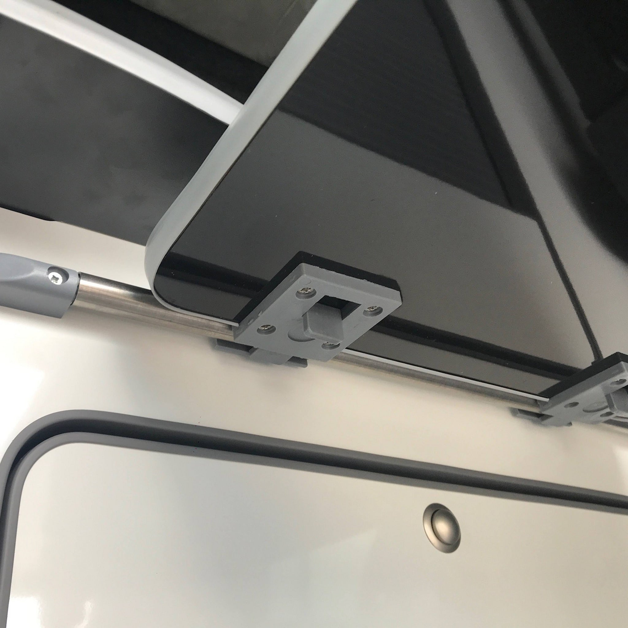 Wall-Mounted Sliding Table Rail System