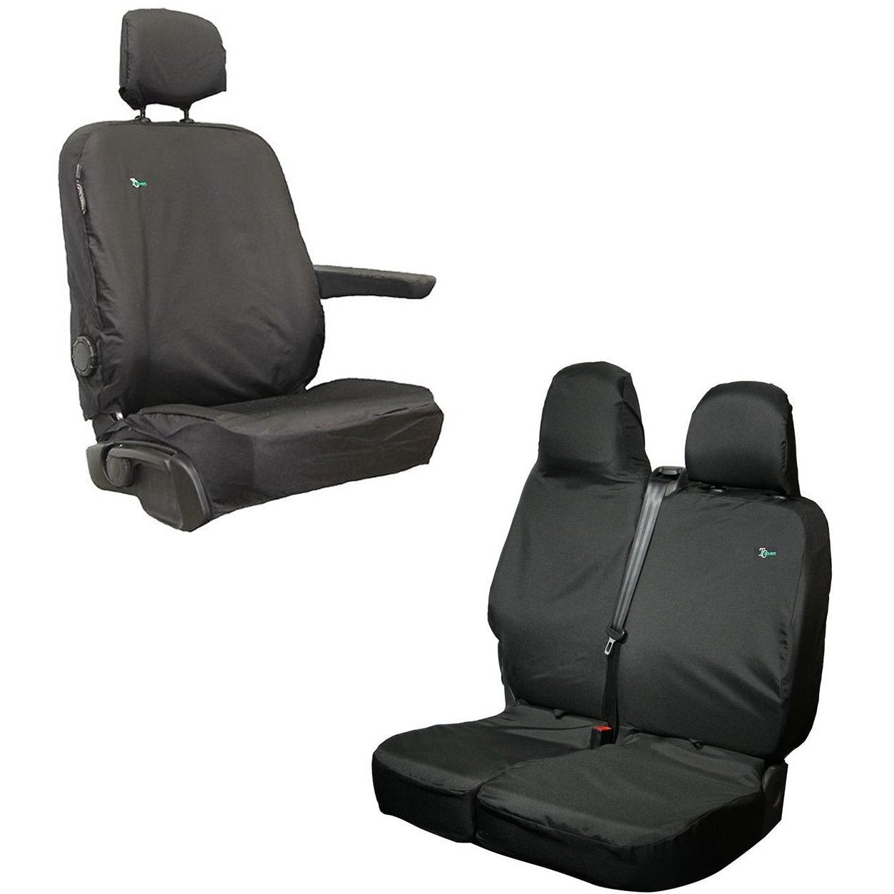 Trafic/Vivaro 2014-2019 Hand Tailored Seat Covers - Individual Seat Kiravans 