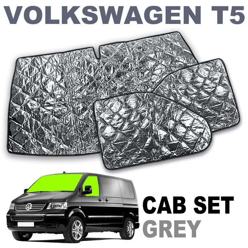 VW T5 Cab Internal Silver Screens - Climat NT Brunner