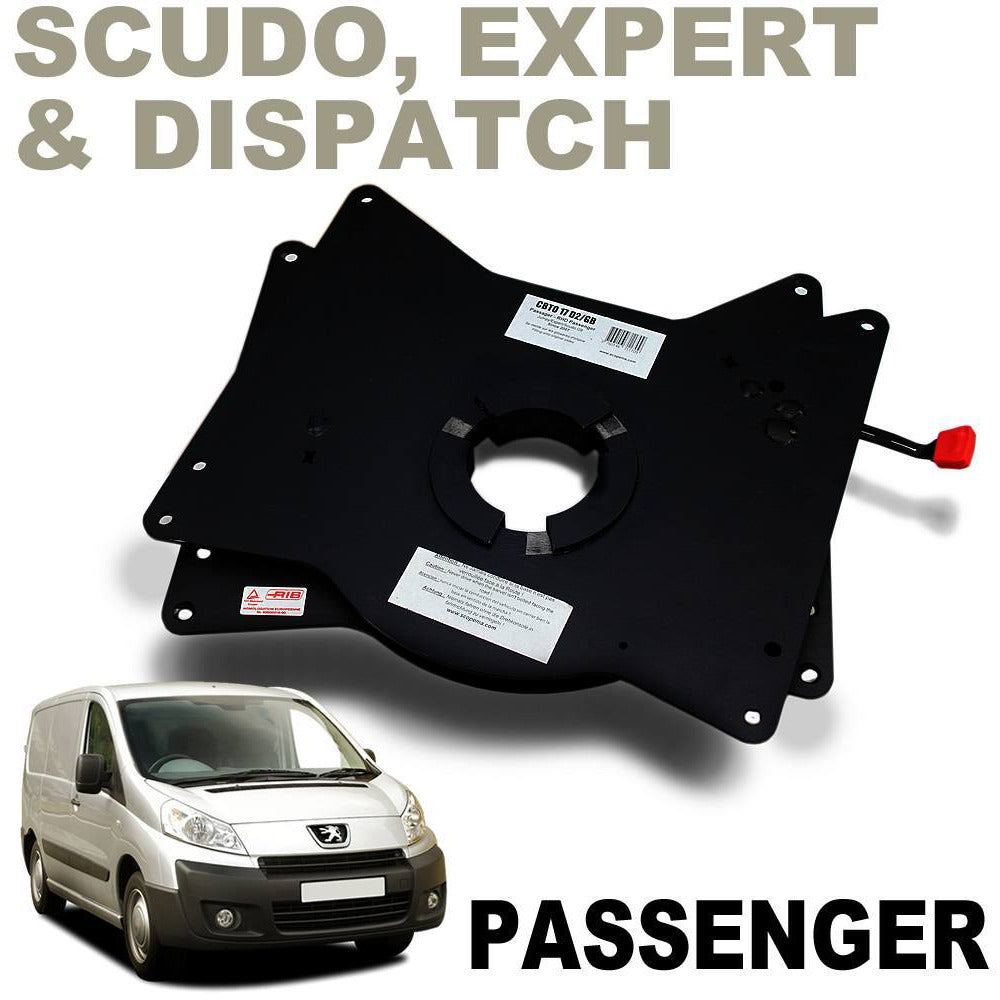 RIB Peugeot Expert 2007-2016 Single Seat Swivel - Passenger (Right Hand Drive) RIB 