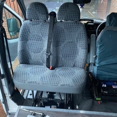 Kiravans Ford Transit 3rd Gen (2006-2013) Double Passenger Seat Swivel (Right Hand Drive) Designed by Kiravans 